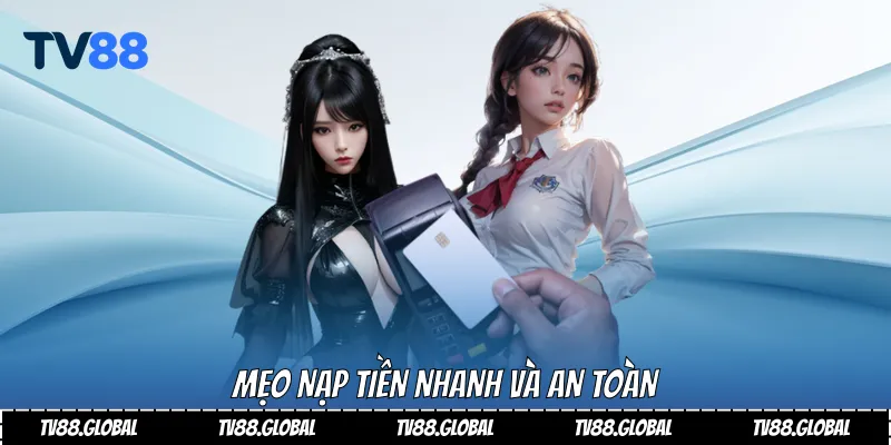 Mẹo nạp tiền nhanh và an toàn